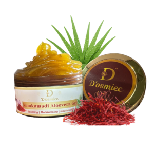 D'osmiec Kumkumadi Aloevera Gel | Deeply Moisturizing | Hydration & Soothing | Lightweight & Non-Greasy | Pack of 1 | 50 g