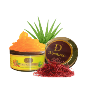 D'osmiec Aloe Turmeric Gel | Deeply Moisturizing | Hydration & Soothing | Lightweight & Non-Greasy | Pack of 1 | 50 g